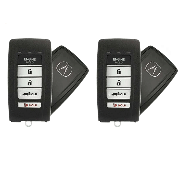 2 x 2014-2015 Acura MDX / 5-Button Smart Key / PN: 72147-TZ6-A710-M1 / KR537924100 (Driver 1) (Driver 2) (OEM)