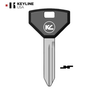 Keyline - Y157 - P1794 - Chrysler - Dodge - Jeep - Metal Key Blank