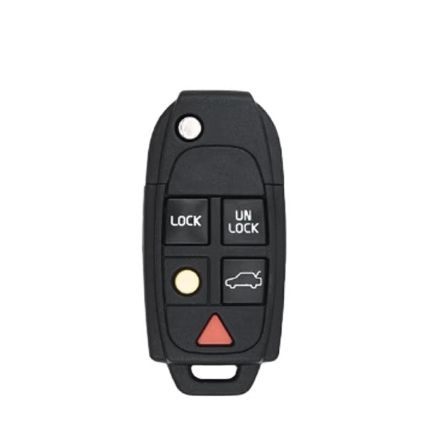 2004-2015 Volvo / 5-Button Flip Key / PN: 31253386 / LQNP2T-APU (AFTERMARKET)
